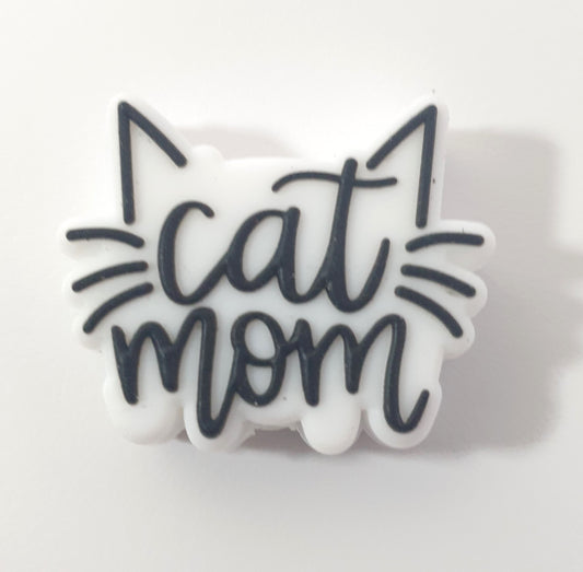 Cat Mom. Focal Silicone. Can fit on pen.