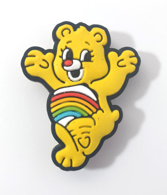 Care Bear Yellow Focal Silicone. Can fit on pen.
