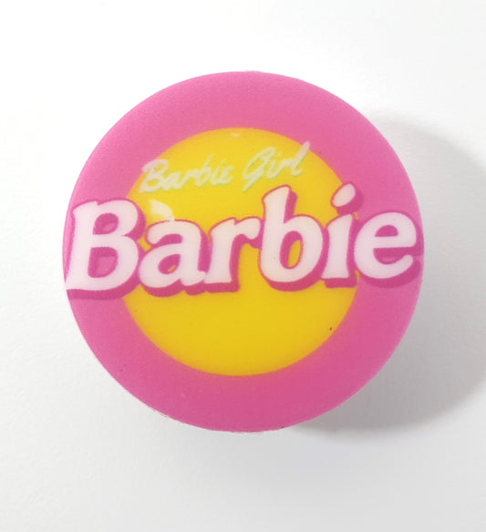 Barbie Girl Round. Focal Silicone. Can fit on pen.