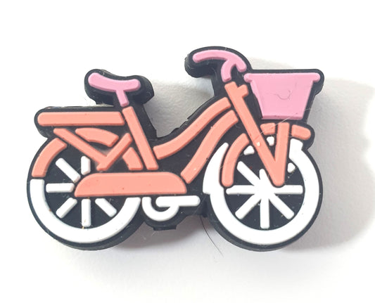Bike Pink.Focal Silicone. Can fit on pen.