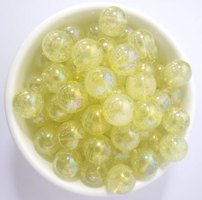 Round Beads 16mm with Tiny Bubbles. 16mm. Amazing look. Very beautiful. Lots of colours to choose.