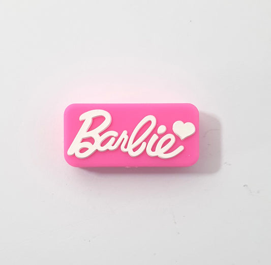 Barbie Sign. Focal Silicone. Can fit on pen.