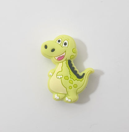 Dinosaur Focal Silicone bead. Can fit on pen.