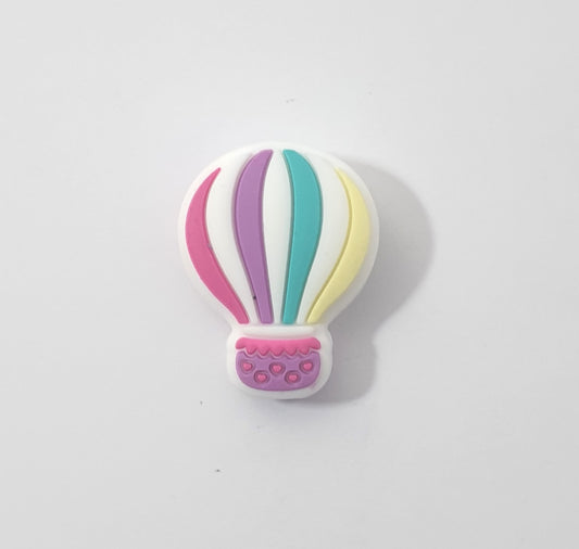 Hot air Balloon. Multiple colours available. Focal Silicone. Can fit on pen.