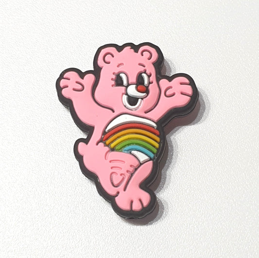 Care Bear Pink Focal Silicone. Can fit on pen.