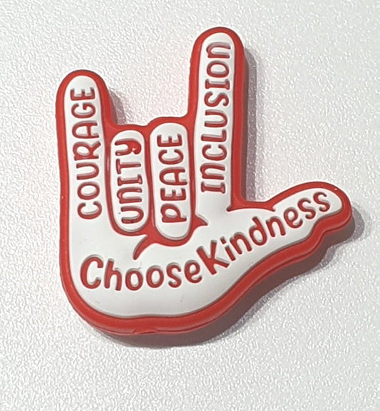 Choose Kindness Focal Silicone. Can fit on pen.