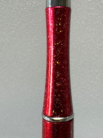Red Beadable Pen Blank